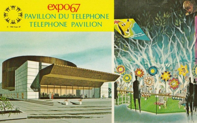 MONTREAL , Quebec, Canada, expo67 , Telephone Pavilion