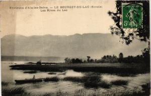 CPA Env. d'AIX-les-BAINS - Le BOURGET-du-LAC - Les Rives. (651508)