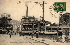 CPA SURESNES - Vue prise sur le Pont - Entrée de SURESNES (740659)