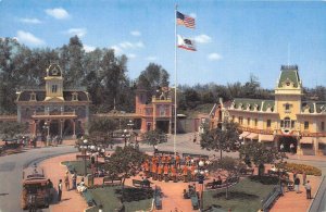 Anaheim California Disneyland,Village Square Scene, Union Pacific RR Pictoral Po