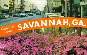 USA Savannah Georgia Vintage Postcard 07.46