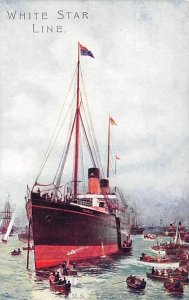 SS Teutonic White Star Line Unused 