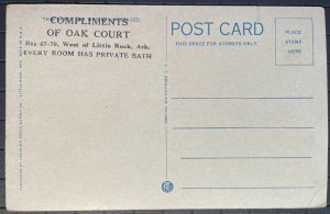 Vintage Postcard 1915-30 Womans City Club, 4th & Scott, Little Rock Arkansas AR