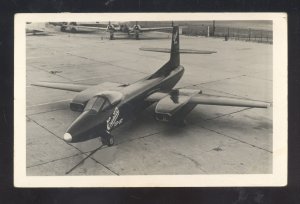 RPPC SAN ANTONIO TEXAS US ARMY AIR BASE AIRPLANE PLANE REAL PHOTO POSTCARD