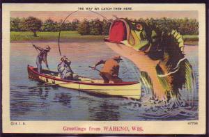 Wabeno, WI Fishing scene