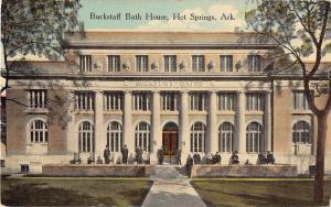 Hot Springs Arkansas Buckstaff Bath Hotel Antique Postcard J51754