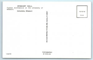 3 Postcards UNIVERSITY of MISSIOURI, Columbia ~ Jess & Stewart Halls, Hospital