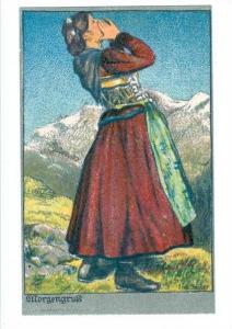 LP23   Illustrateur, signed artist, Joseph Seiler,   vintage