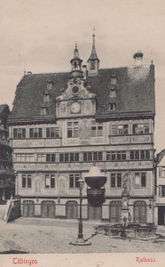 Tubingen Rathaus Germany Antique German Postcard