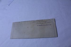 Vintage 1906 Quit Claim Deed with Notary Stamp Fenton, MI