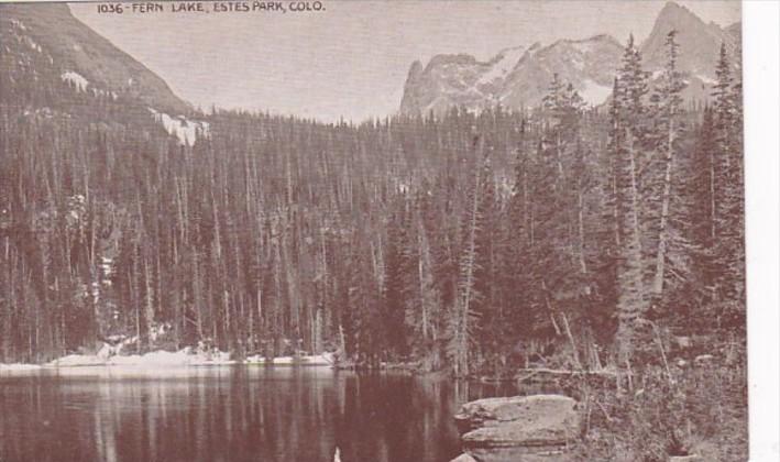 Colorado Estes Park Fern Lake