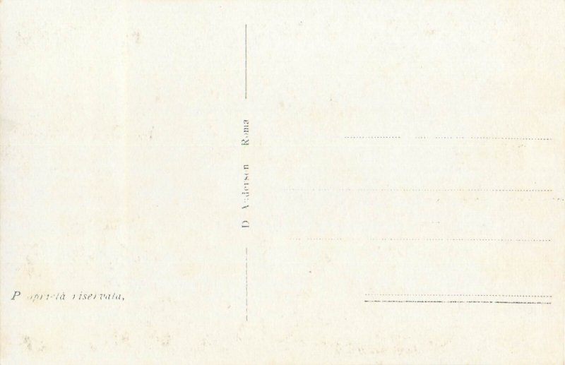 B516 Sculpture Rome David Bernini fine art postcard