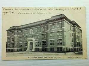 Vintage Postcard 1906 Public School No #11 Jersey City NJ New Jersey