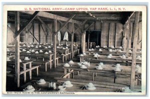 1918 US National Army Camp Upton Yap Hank Long Island New York NY WW1 Postcard