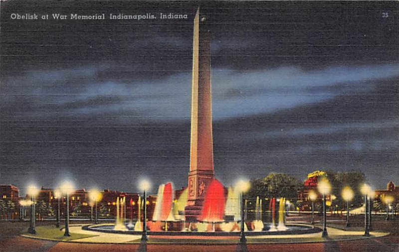 Obelisk at War Memorial Indianapolis, Indiana IN