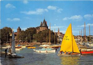 BR10870 Pornic la plage du Chateau ship bateaux france