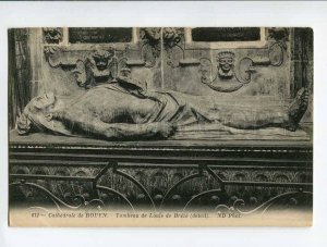 286846 FRANCE ROUEN Cathedral Louis de Breze tomb Vintage postcard