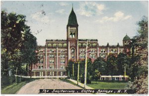 Exterior,The Sanitarium,Clifton Springs,New York,PU-00-10s