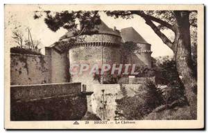 Old Postcard Brest Le Chateau