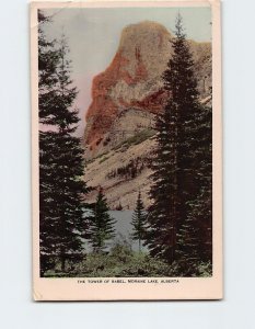 Postcard The Tower of Babel, Moraine Lake, Alberta, Canada