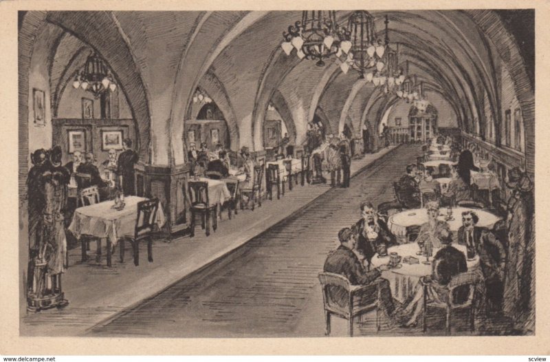 LUBECK, Schleswig-Holstein, Germany, 1900-1910's; Ratsbierkeller