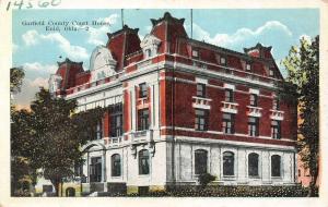 ENID, OK Oklahoma  GARFIELD COUNTY COURT HOUSE  Courthouse  c1920's Postcard