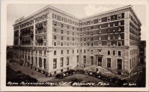 Royal Alexandra Hotel Winnipeg Manitoba MB Unused BC Printing Litho Postcard H48