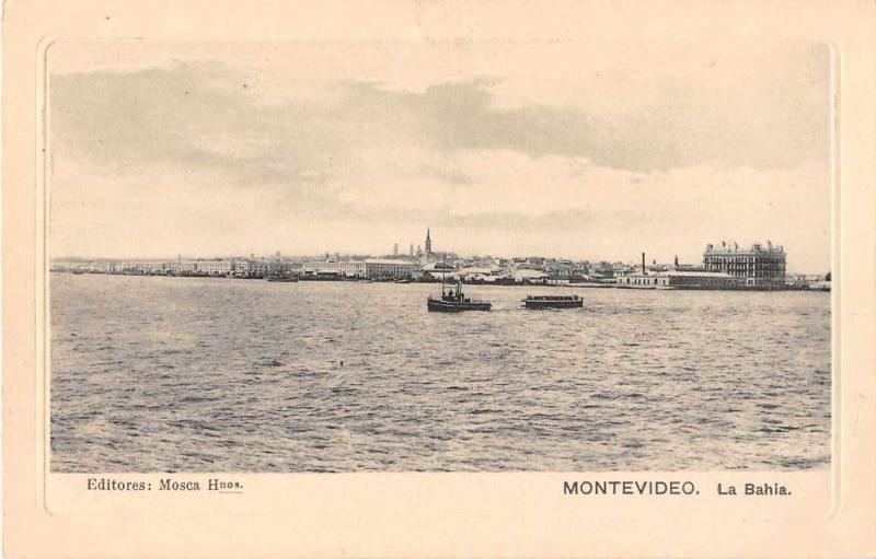 Montevideo Uruguay Scenic View Antique Postcard J52683