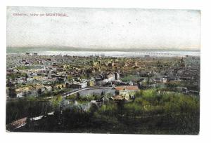 Montreal Canada to E. Dennis Massachusetts 1908 Montreal View Post Card Scott 97