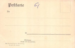 B074 Germany Goslar vom Georgenberg vintage postcard