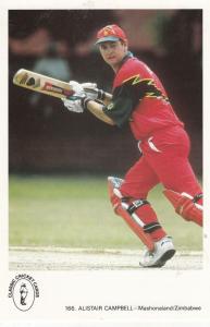 Alastair Campbell Matabeleland Zimbabwe Cricketer Cricket Postcard