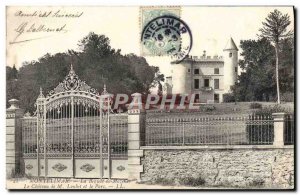 Old Postcard Montelimar La Begude de Mazenc The castle and the park M Loubet