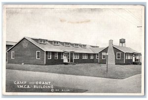 Rockford Illinois IL Postcard Camp Grant Y.M.C.A. Building Exterior c1920's