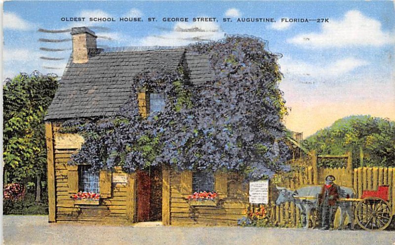 Oldest School House, St George Street - St Augustine, Florida FL  