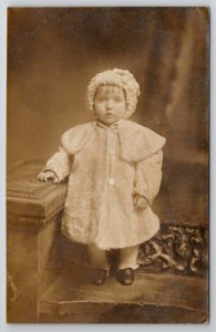 RPPC Maryland Cute Boy George Edmond Adams / Edelman Murphy Family Postcard H24