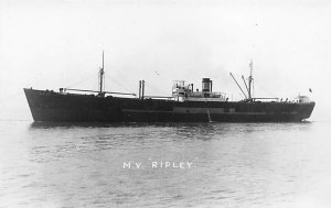 M.V. Ripley Real Photo M.V. Ripley, Misc Ships View image 