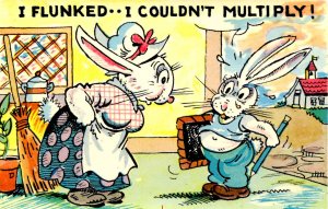 Humor - I Couldn't Multiply  (Rabbits)