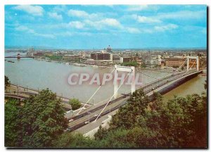 Modern Postcard Budapest Elisabeth Bridge