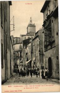 CPA AK NARBONNE-Rue et Maison des 3 Nourrices et Clocher St-Paul (260817)