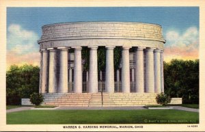 Ohio Marion Warren G Harding Memorial Curteich