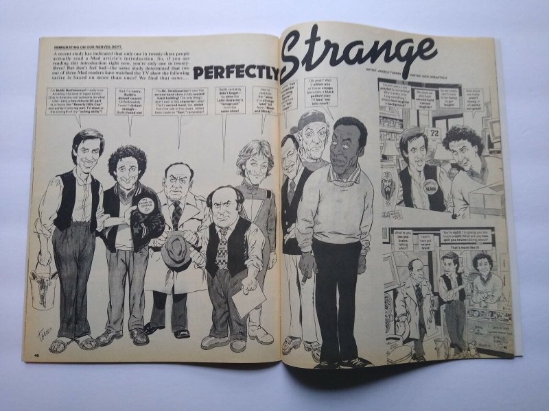 MAD Magazine April 1987 # 270 Bruce Springsteen Color Of Money Perfect Strangers