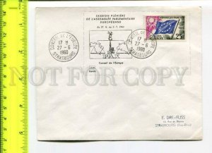 425071 FRANCE Council of Europe 1960 year Strasbourg European Parliament COVER