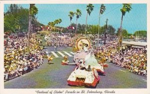 Florida Saint Petersburg Festival Of States Parade