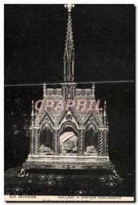 Old Postcard En Morvan Saulieu Basilique Saint Andoche reliquary