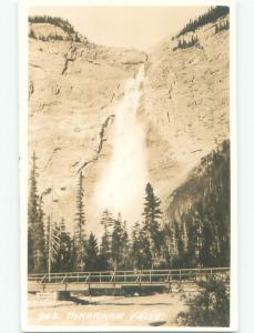 old rppc NICE VIEW Yoho National Park - Field British Columbia BC W0897