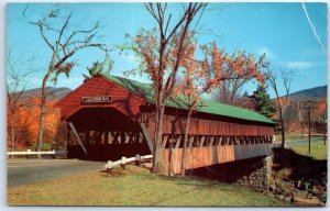 Postcard - The Jackson Covered Bridge - Jackson, New Hampshire