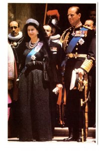 Queen Elizabeth II, Prince Philip, Audience with Pope John, 1961, Black Gown