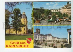 441527 Germany 1988 year Karlsruhe invitation advertisement