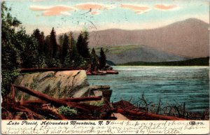 New York Lake Placid Adirndacks Mountains 1907