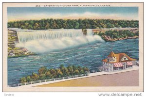 Gateway To Victoria Park, Niagara Falls, Ontario, Canada, 1930-1940s